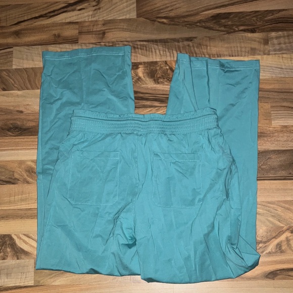 UV Skinz Everyday Wide Leg Pants River Women’s Sz M Smocked Drawstring Waist - Picture 5 of 10